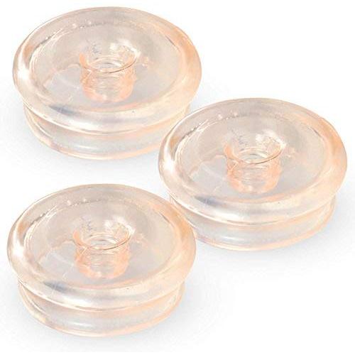 LeLuv Vacuum Penis Pump Sleeves Soft TPR 1.75 to 2.25 inches Beige 3-Pack