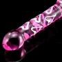 Huge Big Size Double Head Ultra Smooth Crystal Glass Stick Ridged Spiral Designed for Women Men