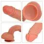 MEIJUNMAWEI 7.9 Inch Ultra-Soft for Women Men Beginners with Huge Big Size Realistic Dillo for Women MEIJUNMAWEI 7.9 Inch Ultra-Soft for Women Men Beginners with Huge Big Size Realistic Dillo for Women