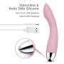 SVAKOM Wand Massager Vibrating Waterproof Multi-Speed Vibrators Sex Toys, Amy Pale Pink