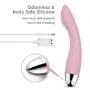SVAKOM Wand Massager Vibrating Waterproof Multi-Speed Vibrators Sex Toys, Amy Pale Pink