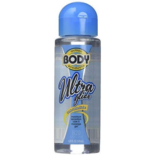 Body Action Ultra Glide Water Based Lube, 4.8 Fluid Ounce