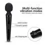 RUNSETOY Wireless Massager,Cordless Wand Waterproof Massager,USB Recharge,Big Size with Powerful Motor Personal (7 Modes) Black RUNSETOY Wireless Massager,Cordless Wand Waterproof Massager,USB Recharge,Big Size with Powerful Motor Personal (7 Modes) Black
