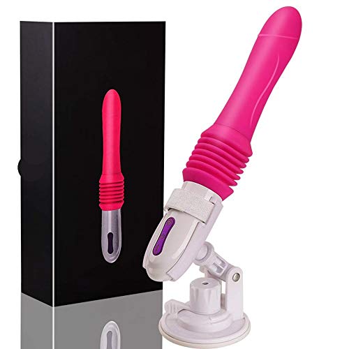 Fashion 10 Frequency Pleasure Massager with Multiple Vibrat-ion Modes Telescopic Automatic Thrusting Víbrátór Toys for Women