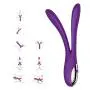 Sillther G Spot Rabbit Vibrator Duo Motors Can be Anal Plug Prostate Stimulator with 9 Vibrating Frequency Masturbation Sex Toys for Women Couples Or Gay Lesbian-Purple
