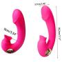 RITER 3 Frequency L-icking Sucking Silicone Stimulator with 10 Vibrantion Modes Rechargeable Didos G Spotter Massager Adult Six Toys for Women&Couple