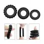 Penis Ring Set for Couples Sex, PALOQUETH Cock Rings Set Sex Toy for Men with Premium Stretchy Silicone for Longer Harder Stronger Erection (1 Pkg / 4 Rings) Penis Ring Set for Couples Sex, PALOQUETH Cock Rings Set Sex Toy for Men with Premium Stretchy Silicone for Longer Harder Stronger Erection (1 Pkg / 4 Rings)
