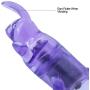 Pocket Rocket Vibrator - Removable Rabbit Tickler Sleeve - Powerful Clit Vibrations for Intense Orgasms