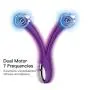 Sillther G Spot Rabbit Vibrator Duo Motors Can be Anal Plug Prostate Stimulator with 9 Vibrating Frequency Masturbation Sex Toys for Women Couples Or Gay Lesbian-Purple