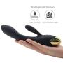 Computer LED New Vibrator-10 Speed USB Cable Rechargeable Weaterproof Mini Design for Bedroom, Patio, Garden, Gate, Yard, Parties, Wedding (Black)