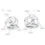 Adult Sex Toys For Men Cock Ring Male Chastity Device Stainless Steel Penis Rings Cock Cage Delay Ejaculation Metal Cockring (L)