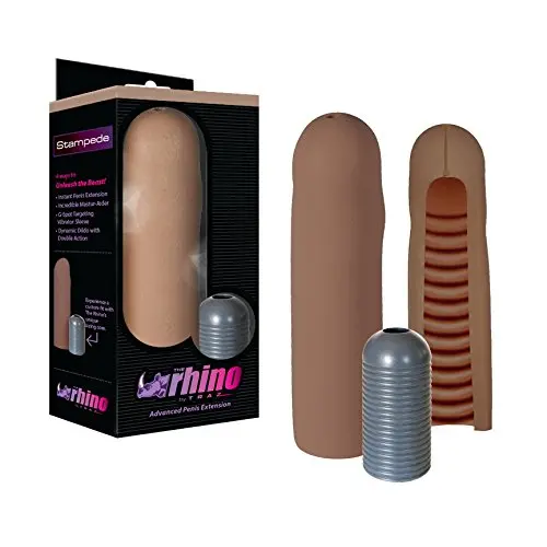 Rhino Stampede Penis Extension Tan Rhino Stampede Penis Extension Tan