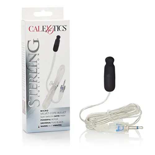 California Exotic Novelties Sterling Collection, Velvet Micro Bullet, 1-Inch California Exotic Novelties Sterling Collection, Velvet Micro Bullet, 1-Inch