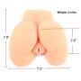 Y-NOT 3D Realistic Male Masturbator Pussy Ass Lifelike Stroker Butt Love Doll Silicone Ass Vagina Anal Sex Toys Flesh