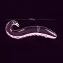 Glass Dildo Dilddo for Women Crystal Masturbator for Moman Glass Pleasure Wand S-shaped Design for G-spot Stimulation