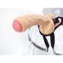 CLS Strong Base Sexy Toys Strápǒn Dǒngs Massage Wand for Women Couple-Flesh