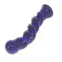 Glass Pleasure Wand Anal Sex Toys Massager, Eastern Delights 6.7 Inches Spiral Shape Dildo, Blue Glass Pleasure Wand Anal Sex Toys Massager, Eastern Delights 6.7 Inches Spiral Shape Dildo, Blue
