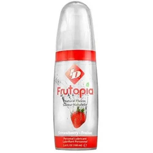 ID Frutopia Flavored Lubricant, Strawberry, 3.4 Ounce ID Frutopia Flavored Lubricant, Strawberry, 3.4 Ounce