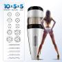 Male Automatic Pīston Cup Suckīng Voice Interaction and Telescopic Rotation Electronic Massage Cup Males Toy