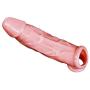 Skin Silicone Cóndom Reusable Pênnís Sleeve Enlargement Toys for Men Chástity Clítoris Stímulator Pênnís Rings 342432