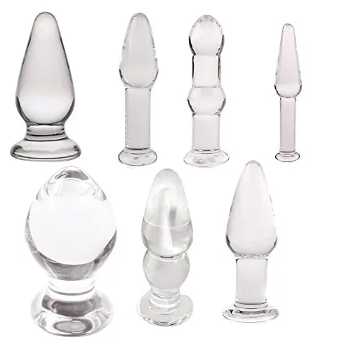 7 Types Set New Top Unique Design Sex Toy Adult Products Crystal Glass Transparent Calabash Shaped Anal Butt Plug Stimulate Fast Shipping By FBA 7 Types Set New Top Unique Design Sex Toy Adult Products Crystal Glass Transparent Calabash Shaped Anal Butt Plug Stimulate Fast Shipping By FBA