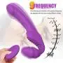 Best Vigina Strapless Vibrartor Women 9 Speed Double ViBrantor Lesbian Remote Control Adult Sexy Toy for Female Couples,Purple Best Vigina Strapless Vibrartor Women 9 Speed Double ViBrantor Lesbian Remote Control Adult Sexy Toy for Female Couples,Purple
