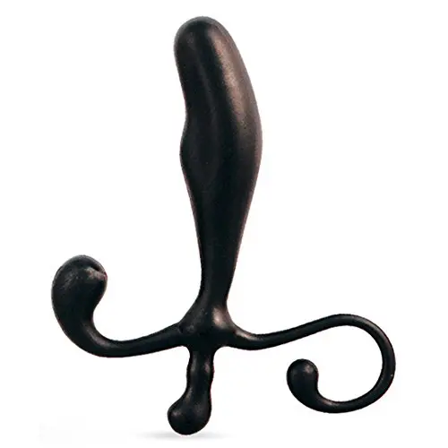 Soft Flexible P Spot Stimulator - Prostate Massager - Sex Toy for Men (Black) Soft Flexible P Spot Stimulator - Prostate Massager - Sex Toy for Men (Black)