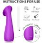 Stiflix Noiseless and Wireless Tongue Vibrant Toy Oral Tongue Simulator Multi Speed Cl-it Sucking Toy for Female