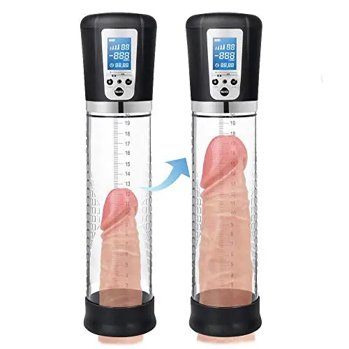 NewMaxer Rechargeable Automatic Penis Pump Penis Enlarger Vacuum Suction Penis Extender Male Enlargement for Men