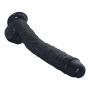 MXJYB 16.93 Inch Huge Long Handsfree Female Personal Massager Lifelike Big Monster Massage Wand Adult Fun Sexea Supplies MXJYB (Color : Black)