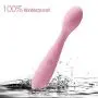SVAKOM Keri - Pink Rechargeable, Contoured Vibrator - Waterproof Dildo - Vibrating Personal Massager - Sex Toys for Men, Women & Couples - Intelligent & Quiet