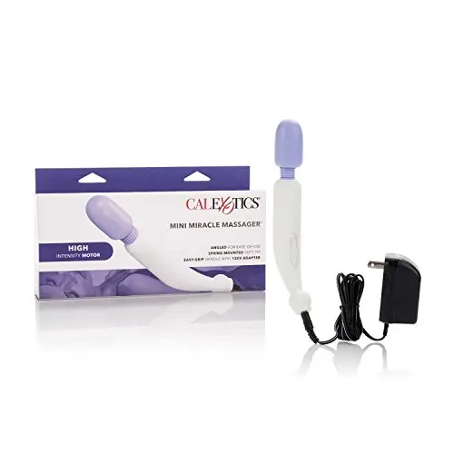 CalExotics My Mini Miracle Massager - Body Wand Vibrator for Couples – Adult Sex Personal Massager - Purple CalExotics My Mini Miracle Massager - Body Wand Vibrator for Couples – Adult Sex Personal Massager - Purple