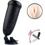ZEMALIA Z-Chamber Plus Hands-Free Vagina Pocket Male Masturbators Cup Sex Toys for Male Realistic Textured Male Masturbation Discreetly Packed (Black) ZEMALIA Z-Chamber Plus Hands-Free Vagina Pocket Male Masturbators Cup Sex Toys for Male Realistic Textured Male Masturbation Discreetly Packed (Black)