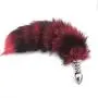 Joycentre Red Faux Fox Tail Stainless Steel Fun Plug Romance Games Play Party Toy Love Gift High Happy,Style 2 Joycentre Red Faux Fox Tail Stainless Steel Fun Plug Romance Games Play Party Toy Love Gift High Happy,Style 2
