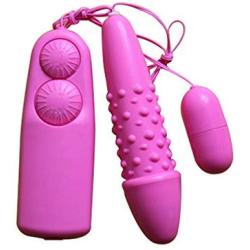 Brave669 Dual Vibrator Vibrating Egg Masturbating Massager Stimulation Female Adult Toy