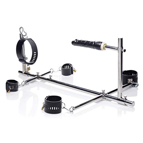 Master Series Stuck and Stuffed Stockade with Dildo