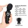 KONERLE Wand Massager for Back and Shoulder,Mini Cordless Massager,USB Recharge, Waterproof,Travel Massage Black KONERLE Wand Massager for Back and Shoulder,Mini Cordless Massager,USB Recharge, Waterproof,Travel Massage Black