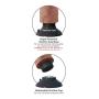 Pipedream Products King Cock 8" Vibrating Cock, Tan, 8 Lb