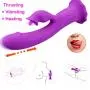 Thrusting Tongue Vibrator with Powerful Thrusting Actions 10 Vibration Modes for G Spot Clitoris Stimulation, UTIMI Waterproof Dildo G-spot Vibrator Personal Sex Toy for Women, Rechargeable Purple Thrusting Tongue Vibrator with Powerful Thrusting Actions 10 Vibration Modes for G Spot Clitoris Stimulation, UTIMI Waterproof Dildo G-spot Vibrator Personal Sex Toy for Women, Rechargeable Purple