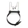 Strict Silicone Bit Gag with Nipple Clamps Strict Silicone Bit Gag with Nipple Clamps
