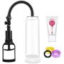 Utimi Manual Penis Vacuum Pump Air Pressure Device Enhancer with Cock Ring for Men