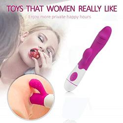 Multispeed Ví-Bra-tór 30 Vibration Modes Silicone Waterproof G-sp’ot Dido Waterproof Ra’bb’it Massager Dual Home Personal Fitness Massage