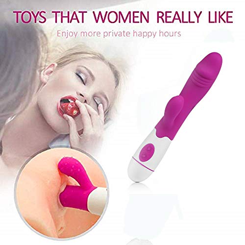 Multispeed Ví-Bra-tór 30 Vibration Modes Silicone Waterproof G-sp’ot Dido Waterproof Ra’bb’it Massager Dual Home Personal Fitness Massage