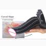 6.9 Inch Realistic Double Layer Silicone Toy with Strong Suction Cup
