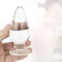 Sexbaby Glass Butt Plug 1.69 X 4.1 Inch Crystal Bum Plug