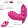 TeemorShop 10 Frequency Wearable Wireless USB Rechargeable Vinrator Invisible Mssagers for Women Couples