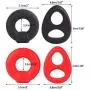 GUANGSHAN Silicone Pe~NIS Ring Ere~ction Enlarger Enhancer Rings Adult Séx Toys for Men