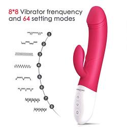 ABBY -J 64 Frequency G Spp-o-t Vinrator Double Heating Mssager Rechargeable Sex for Couples Women