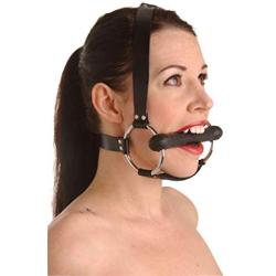Strict Leather Locking Silicone Trainer Gag