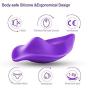 Control Stimulator Vibrato Portable for Product Quiet Wireless ViBrartor Panty Invisible Remote Vibrating for Women - Purple